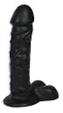 Doc Johnson Ballsy Super C**k, 7-Inch, Black