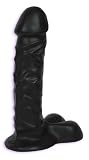Doc Johnson Ballsy Super C**k, 7-Inch, Black
