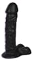 Doc Johnson Ballsy Super C**k, 7-Inch, Black