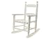 Childrens White Wooden Rocking Chair