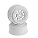 J Concepts Hazard 3mm Wider Offset, 12mm Hex Wheel, White: SC10
