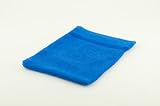 Buscher 20111-320 Terry Gold Waschhandschuh / 4-er Set / 15 x 21 cm / Baumwolle / 400g/qm / kobalt
