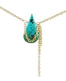 Turquoise Drop Necklace