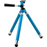 キング ニューレインボー8段小型三脚 ライトブルー ニユ-レインボ-8X-LB