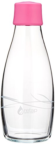 Retap Borosilicate Glass Water Bottle, 17-Ounce