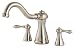 Tools & Hardware : Price Pfister 806M0BK Marielle Double-Handle Roman Tub Faucet, Brushed Nickel