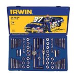 IRWIN 26376SS 76 Piece Frac/MM Tap and Die Super Set