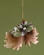Woodland Splendor Moose Antler Christmas Ornament