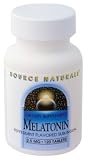 Source Naturals - Melatonin - Peppermint, 2.5 mg, 120 sublingual tablets