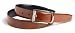 Geoffrey Beene Men's 1 1/4" Grained Leather Reversible Belt, Black/Brown