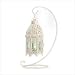 White Fancy Lantern with Stand - Style 37439