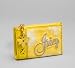 Juicy Couture Bumble Bee Charm Terry Credit Card Coin Case Bag Yellow