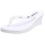 Dyeables Women's Sandy Sandal,White,10 M