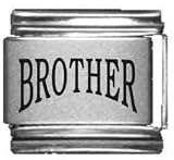 Clearly Charming Brother Laser Italian Charm
