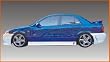 01-04 MAZDA PROTÉGÉ BD 2 STYLE SIDE SKIRT