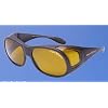 Eagle Eyes Sunglasses Sta-Active Fit-Ons (Matte Black)