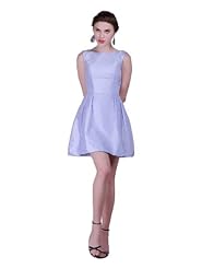 Sexy A-line Taffeta Draped Backless  Evening Dress/Homecoming Dress/Bridesmaid Dress/Prom Dress/Party Dress/Mini Dress  With a Bow(s)