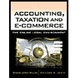 img - for Accounting, Taxation and E-Commerce: The Online Legal Environment - Textbook Only book / textbook / text book