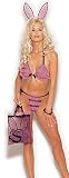 Ruffle Bunny – Womens Sexy Bunny Costume Lingerie Outfits img