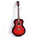 Full Size Steel String Guitar with Free Carrying Bag - Red