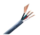 Monster Cable S16P-4-500 Monster Standard Plenum Four Conductor UL CL3P Rated Speaker Cable 16 Gauge Plenum (500 ft. spool)