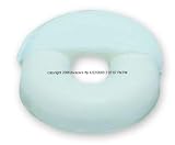 Hudson Industries Foam Invalid Ring With White Washable Cover - Model 2222c