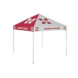 Mississippi State Bulldogs NCAA Pinwheel Colored 9'x9' Tent (maroon/white)