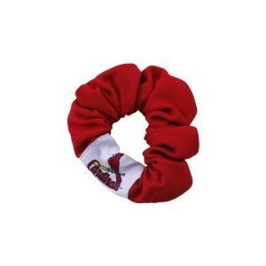 St. Louis Cardinals Red Hair Scrunchie - Hair Twist - Ponytail Holder