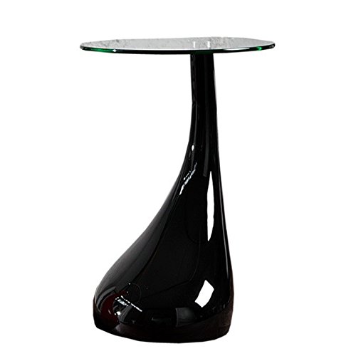 Design Beistelltisch LOUNGE TEAR schwarz - 6