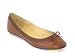 Buffalo London 207-3562 baby bill leather tan 01, Damen Ballerinas, braun, (tan 1)
