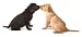 Puppy Love - 72"W x 33"H - Peel and Stick Wall Decal by Wallmonkeys