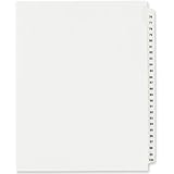 Avery Legal Dividers, Standard Collated Sets, Letter Size, Side Tabs, 76-100 Tab Set (01333)