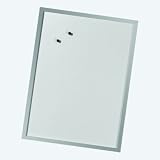herlitz Magnettafel, (B)400 x (H)600 mm, aus weissem Metall
