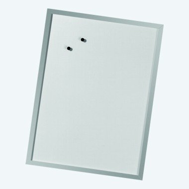 herlitz Magnettafel, (B)400 x (H)600 mm, aus weissem Metall
