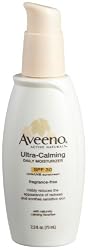 AVEENO ULTRA-CALMING Daily Moisturizer SPF 30, 2.5-Ounces