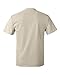 Hanes mens 6.1 oz. Tagless T-Shirt(5250)-Natural-XL