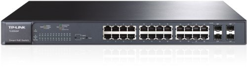 TP-LinkTL-SG2424P The Provides 24 10/100/1000MBPS Ports That Supports 802.3AT/AF-COMPLI