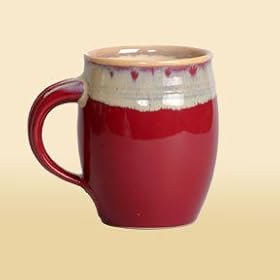 Coffee Mug - R by Tumbleweed Pottery