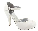 PATENT CLOSED TOE HEEL