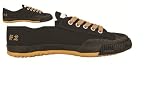 Shu Street Low Black/Beige Canvas Women's Sneaker by Shulong