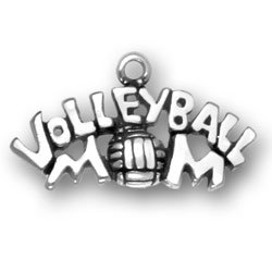 Volleyball Mom Charm