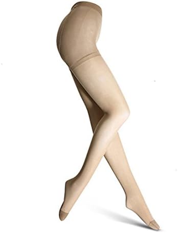 ChunMianFang 3-Pack 80Den Women's Silken Mist Control Top Shaper Panty Hose