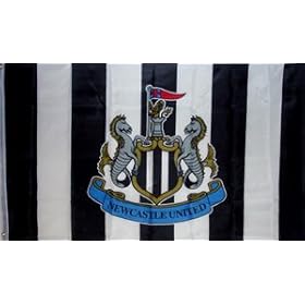 Newcastle United Crest Flag