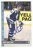 Joel Quenneville, Toronto Maple Leafs, 1979 Opee Chee Autographed Card