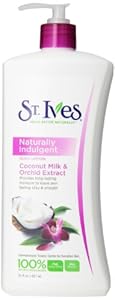 St. Ives Naturally Indugent Body Lotion, Coconut Milk and Orchid Extract, 21 Ounce