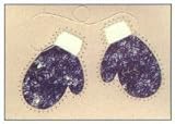Paper Creations Quilt-a-Card Card Kit FOLK ART MITTENS 10 Card Set
