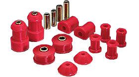 Energy Suspension 3.3147G Hyper-Flex Black Front Control Arm Bushing Set