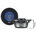 Magnat Profection 102 2-Wege 10 cm Auto-Koaxial-Lautsprecher (50/200 Watt) schwarz/blau