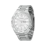 Fossil Gents AM4139 Stainless Steel Bracelet Watch With Silver Dialby Fossil
