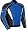 TOURMASTER/CORTECH FSX MOTORCYCLE JACKET BLUE/BLACK SIZE:XSM